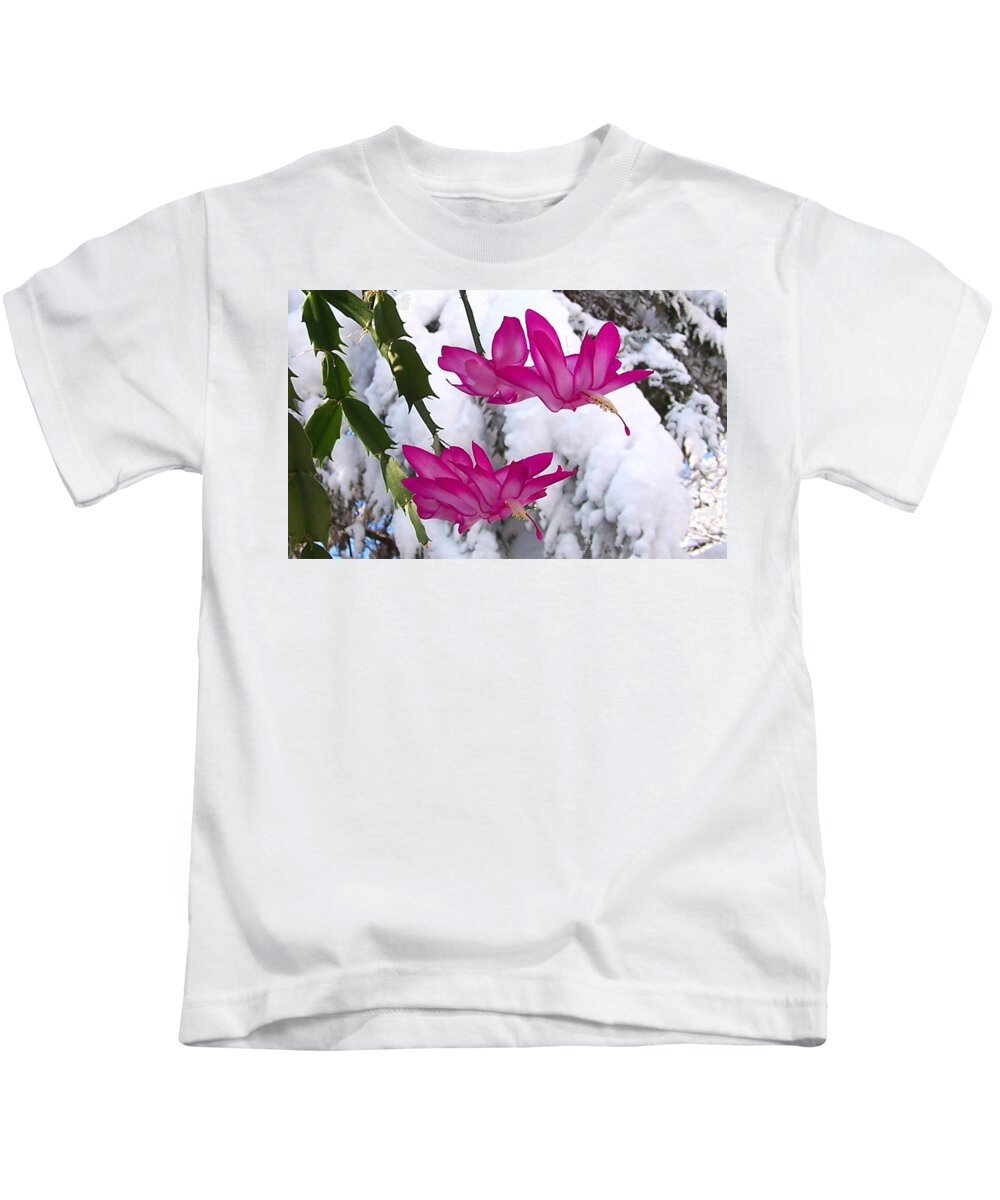 Cactus Kids T-Shirt featuring the photograph Peace by Steven Huszar