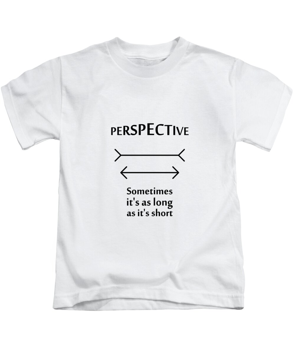 Richard Reeve Kids T-Shirt featuring the digital art Perspective by Richard Reeve