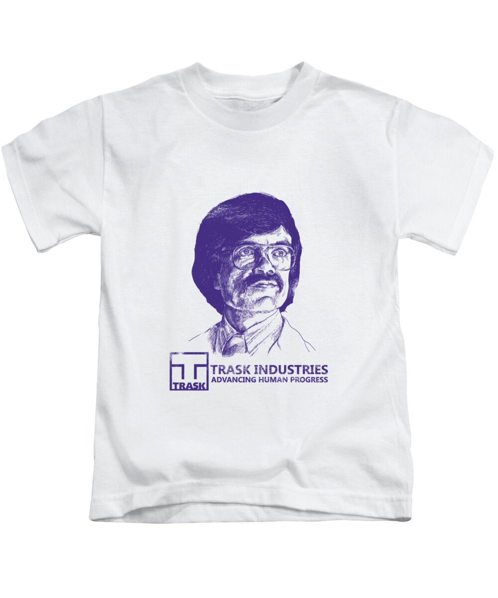 Chadlonius Kids T-Shirt featuring the digital art Peter Dinklage - Trask Industries of X-Men by Chad Lonius