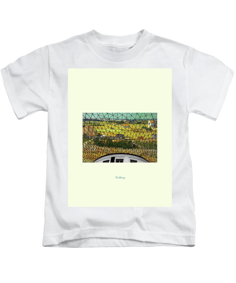 Postmodernism Kids T-Shirt featuring the digital art Recent 9 by David Bridburg