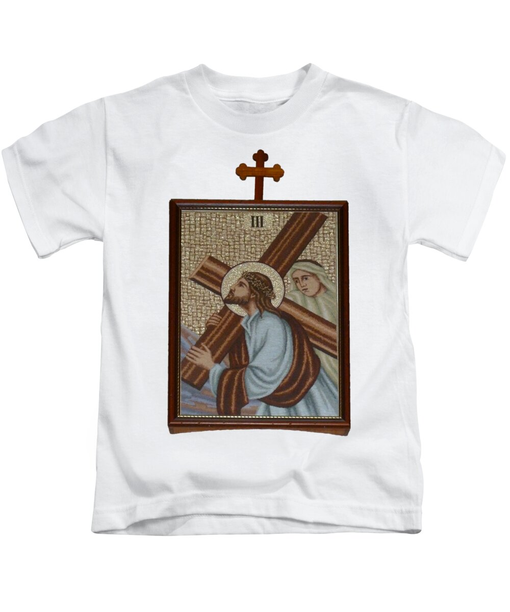 Photography Kids T-Shirt featuring the photograph Religion 3 by Francesca Mackenney