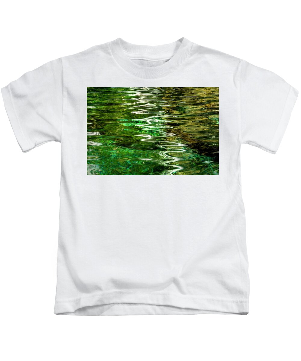 Watercolor Kids T-Shirt featuring the photograph Ripple Paintings by Wolfgang Stocker