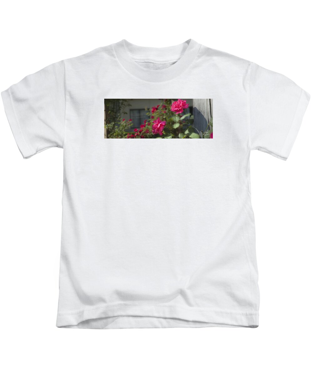 Chita Hunter Kids T-Shirt featuring the photograph Roses by Chita Hunter