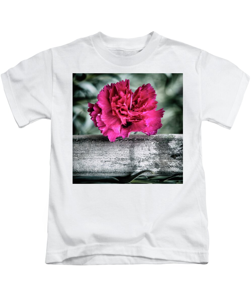 Rose Kids T-Shirt featuring the photograph Singled Out by Scott Wyatt