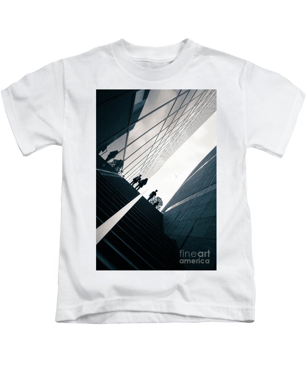 White Kids T-Shirt featuring the photograph Street photography Tokyo by Jane Rix