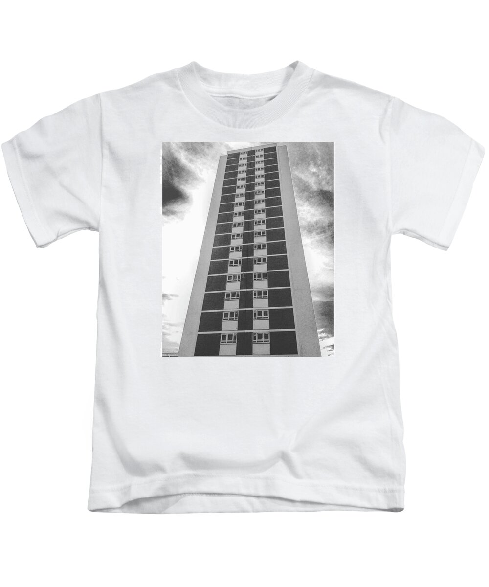 Buildings Kids T-Shirt featuring the photograph Tall Towers.

#architecture by Tai Lacroix