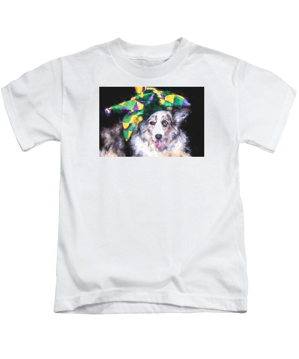 Court Jester Kids T-Shirt featuring the photograph The Court Jester by Cathy Donohoue