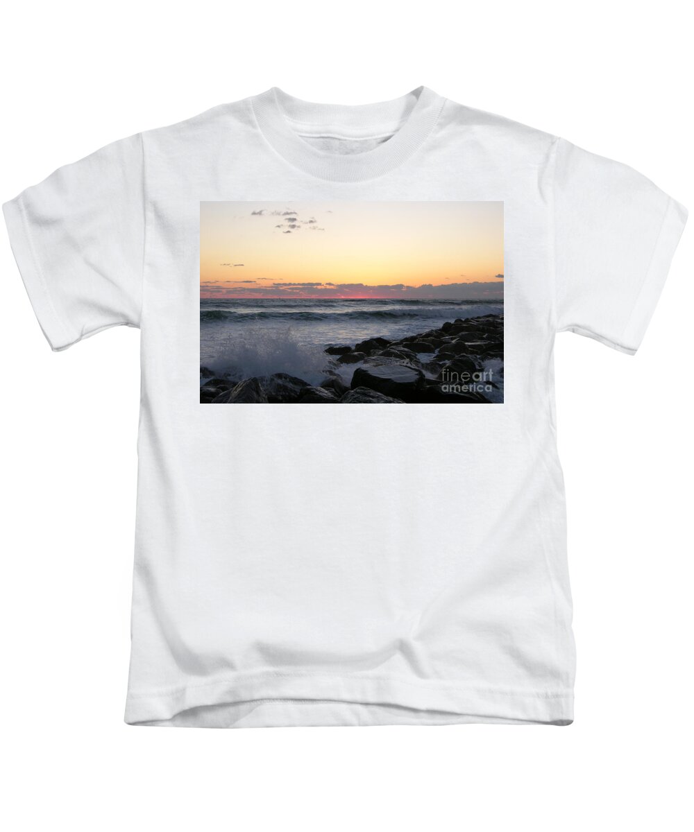 Florida Prints Kids T-Shirt featuring the photograph The Light At Dawn 5-3-15 by Julianne Felton