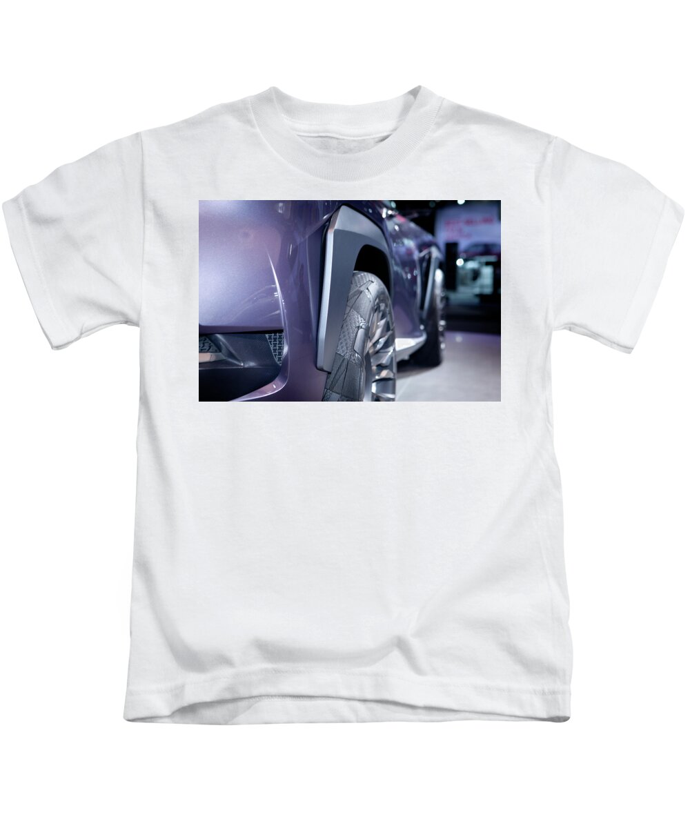 Car Kids T-Shirt featuring the photograph The Show Car by Rich S