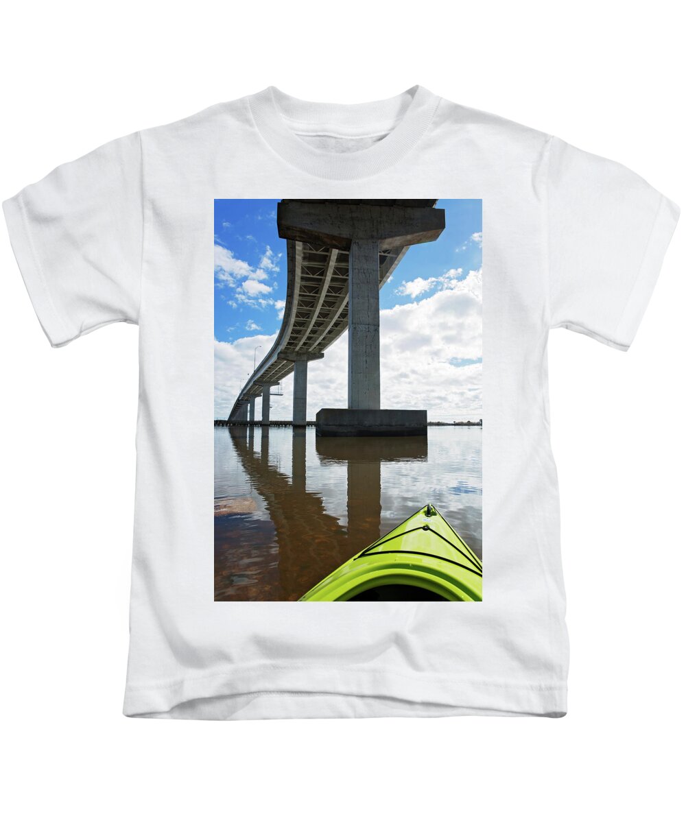 Kayak Kids T-Shirt featuring the photograph Ticket to Paradise by Eilish Palmer