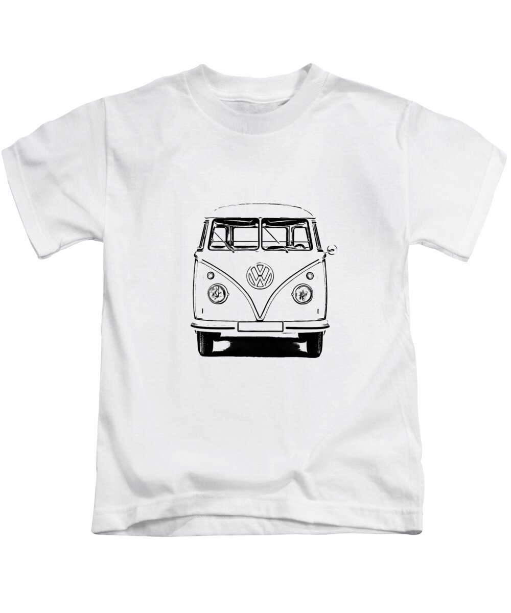 Bus Kids T-Shirt for Sale by Edward 