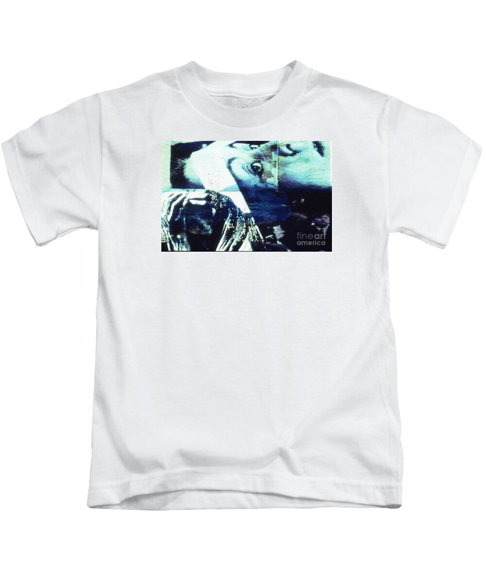 Violence Kids T-Shirt featuring the digital art Why War? by George D Gordon III