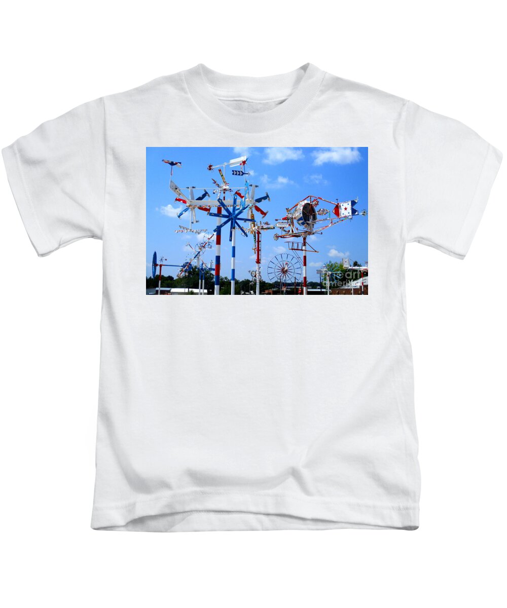 Whirligig Kids T-Shirt featuring the photograph Wilson Whirligig 7 by Randall Weidner