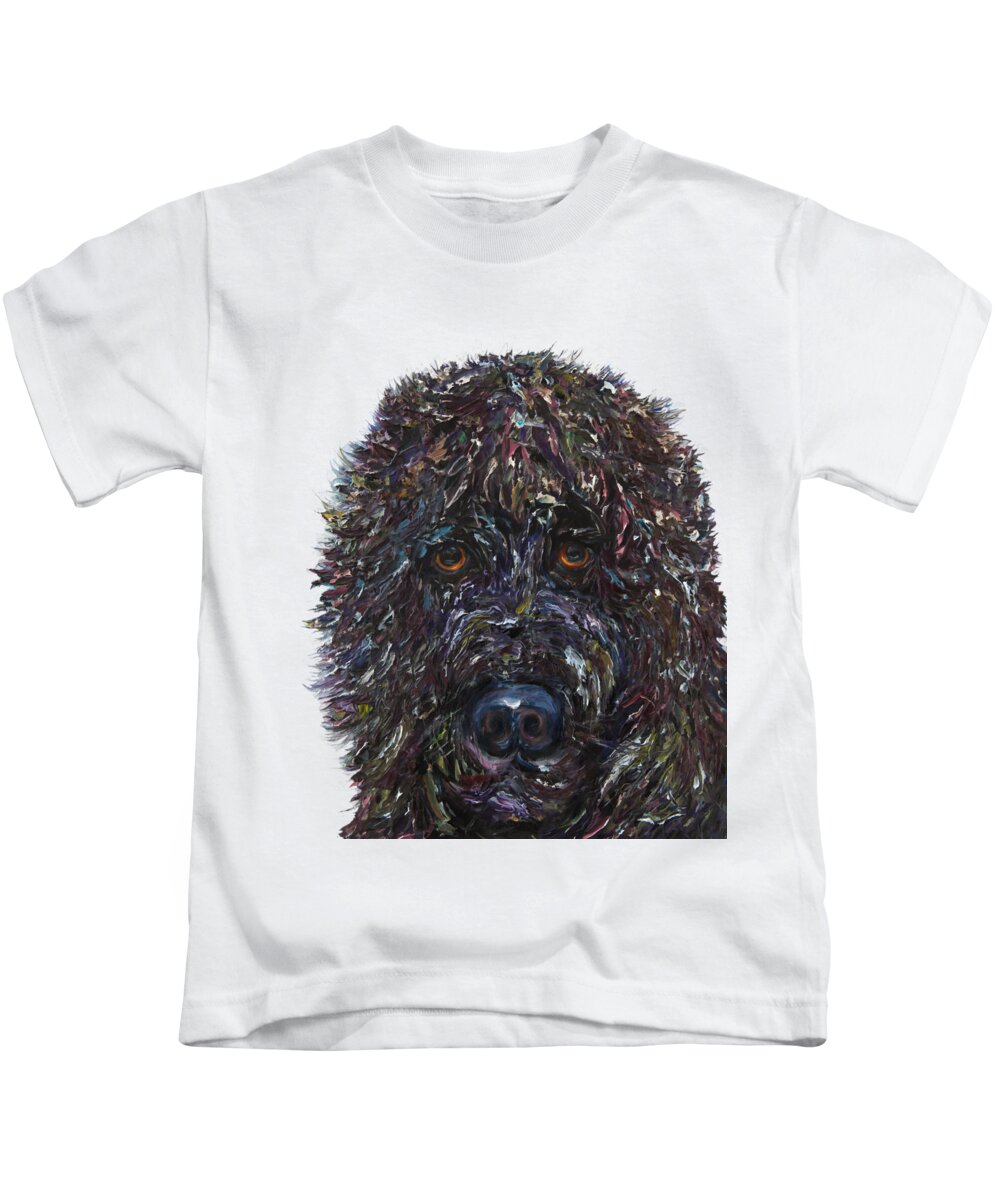 Got A Friend Kids T-Shirt featuring the painting You've Got a Friend in Me by OLena Art