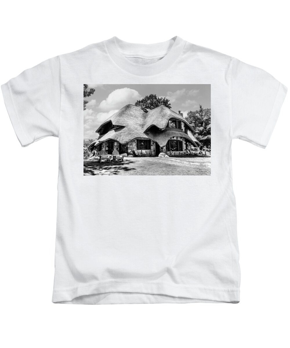 America Kids T-Shirt featuring the photograph Hobbit home #2 by Alexey Stiop