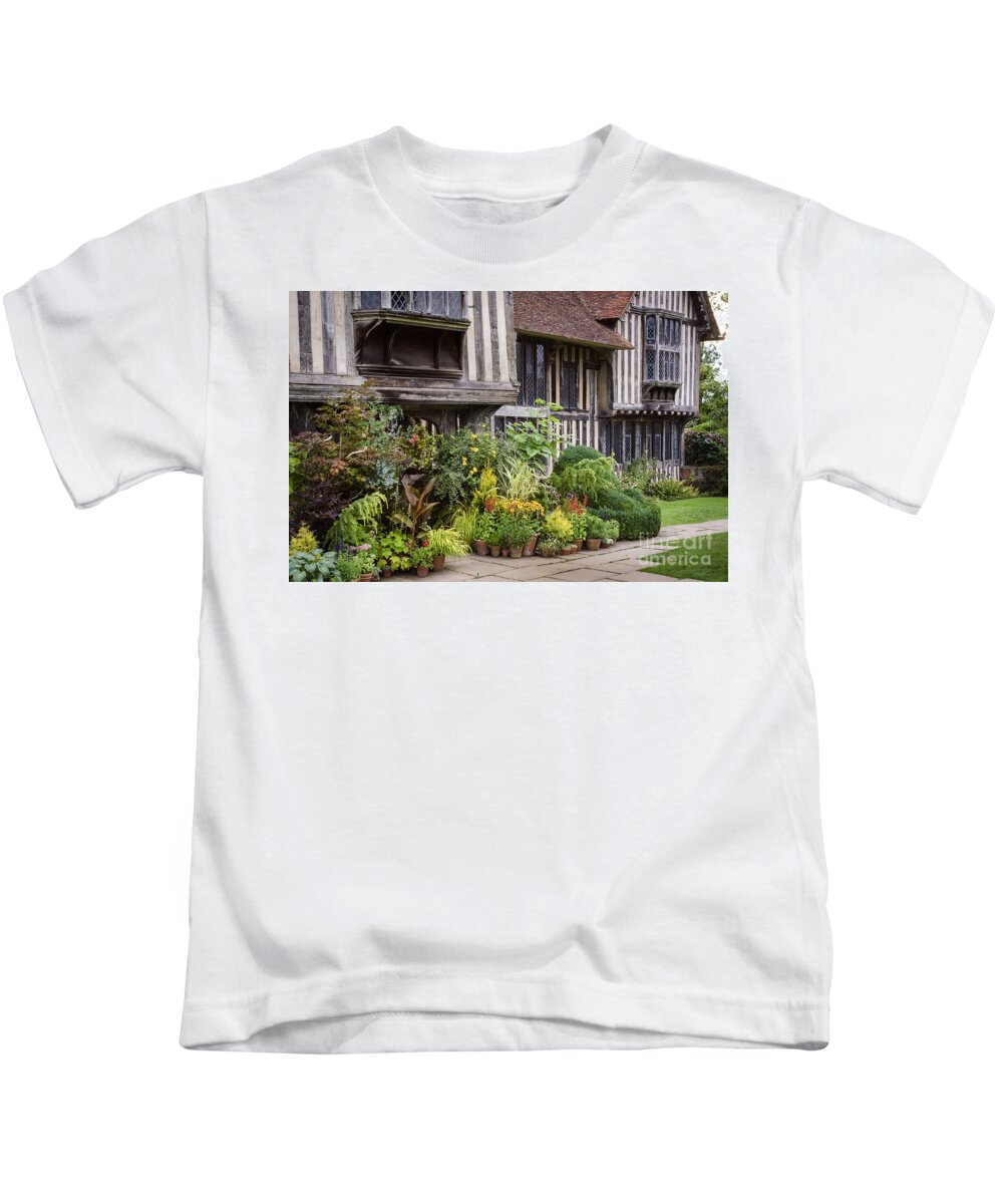 Golden Kids T-Shirt featuring the photograph Great Dixter House and Gardens #1 by Perry Rodriguez