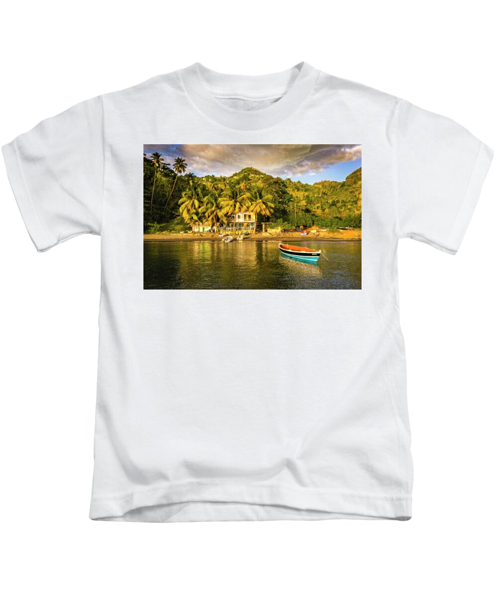 Caribbean Kids T-Shirt featuring the photograph Cumberland Afternoon by Gary Felton
