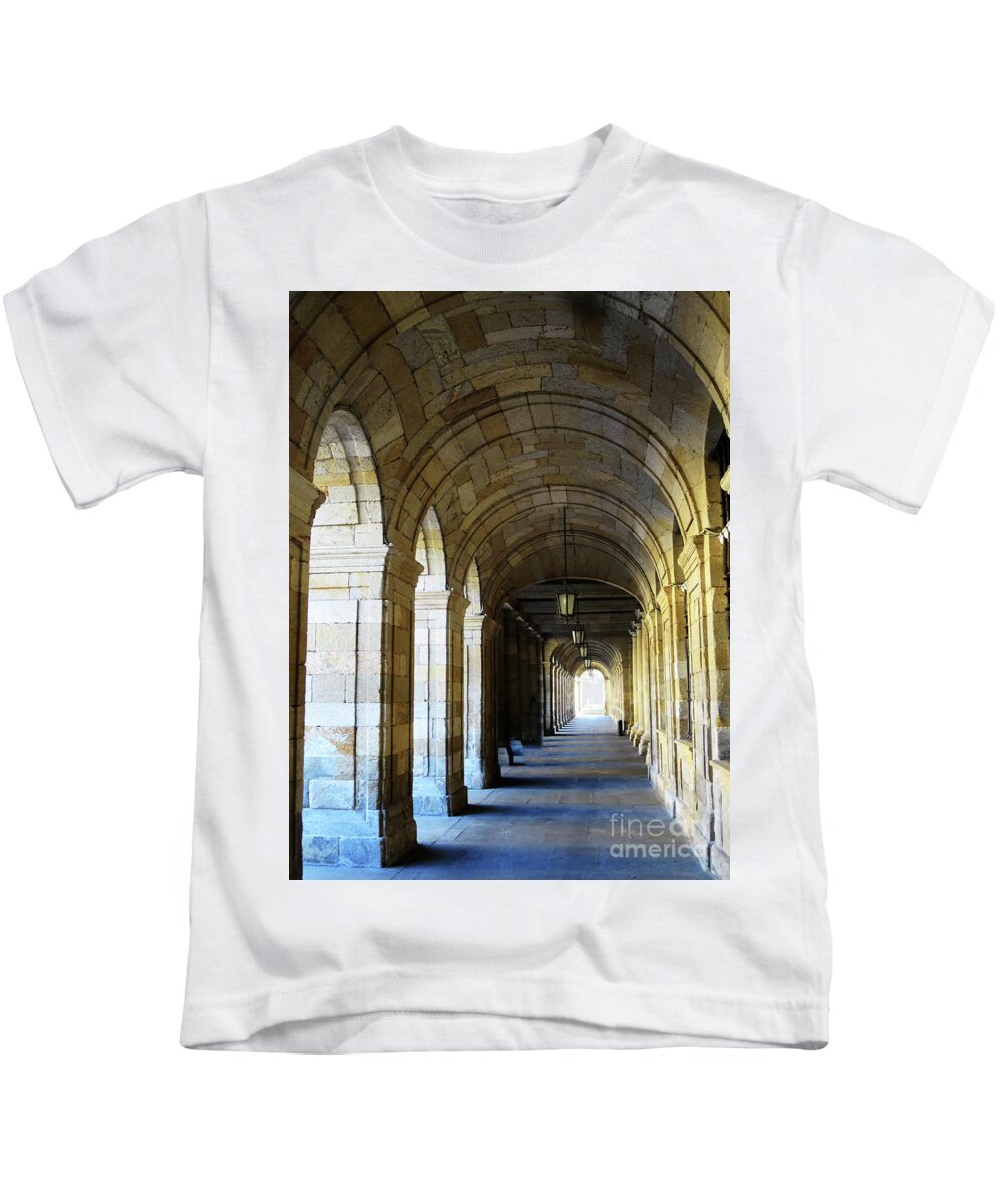 Columns Kids T-Shirt featuring the photograph Drawn to the Light by Rick Locke - Out of the Corner of My Eye
