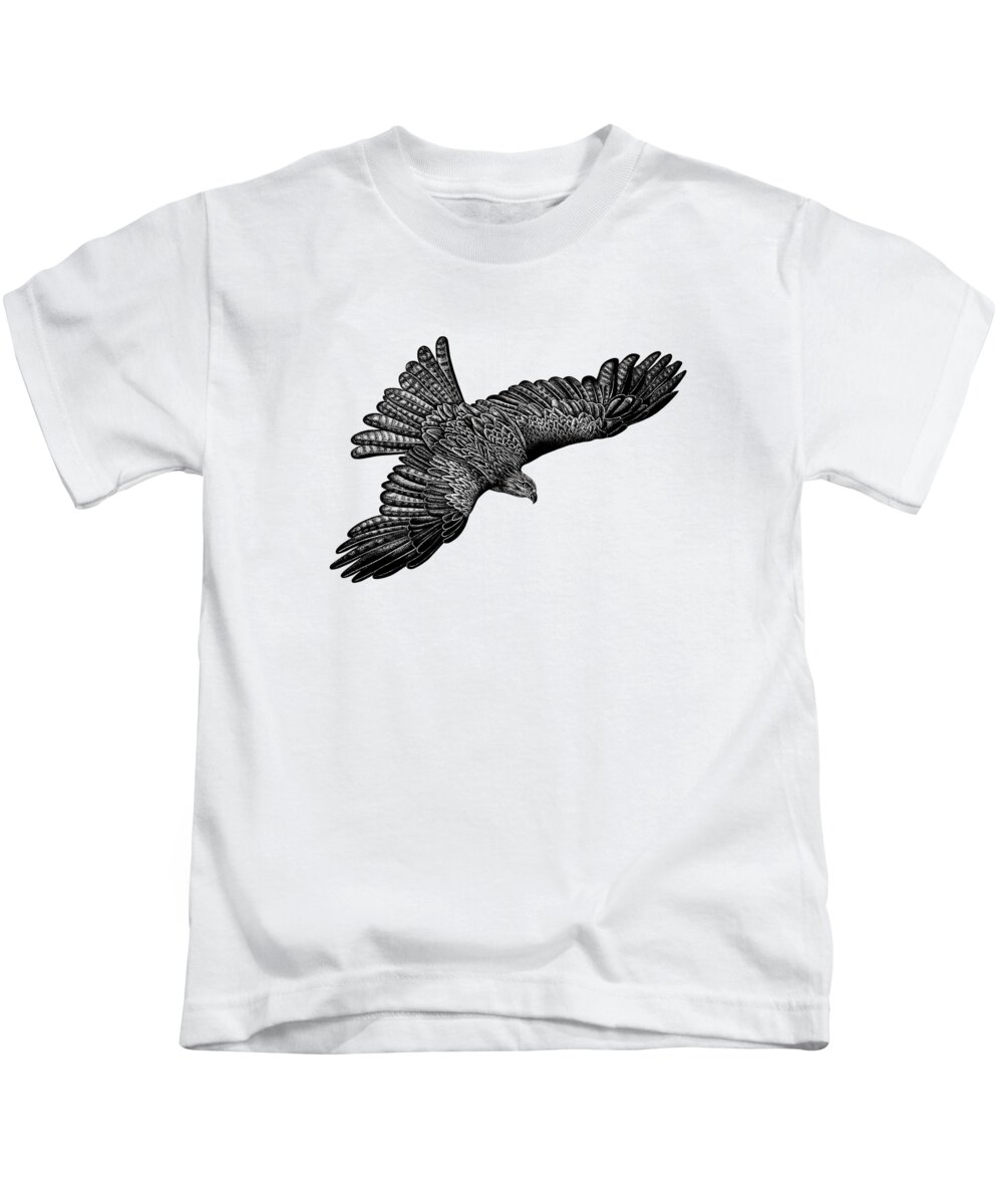 Black Falcon Kids T Shirts Fine Art America