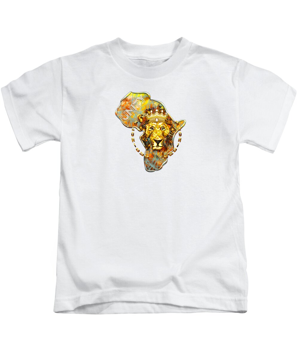 Jesus Kids T-Shirt featuring the digital art Glorious heart unit by Payet Emmanuel