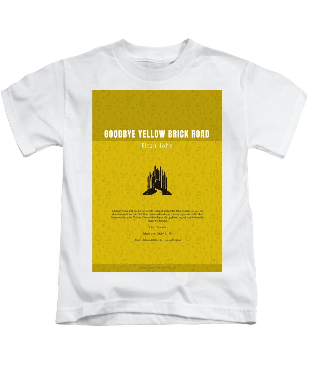 Elton John Goodbye Yellow Brick Road T Shirt