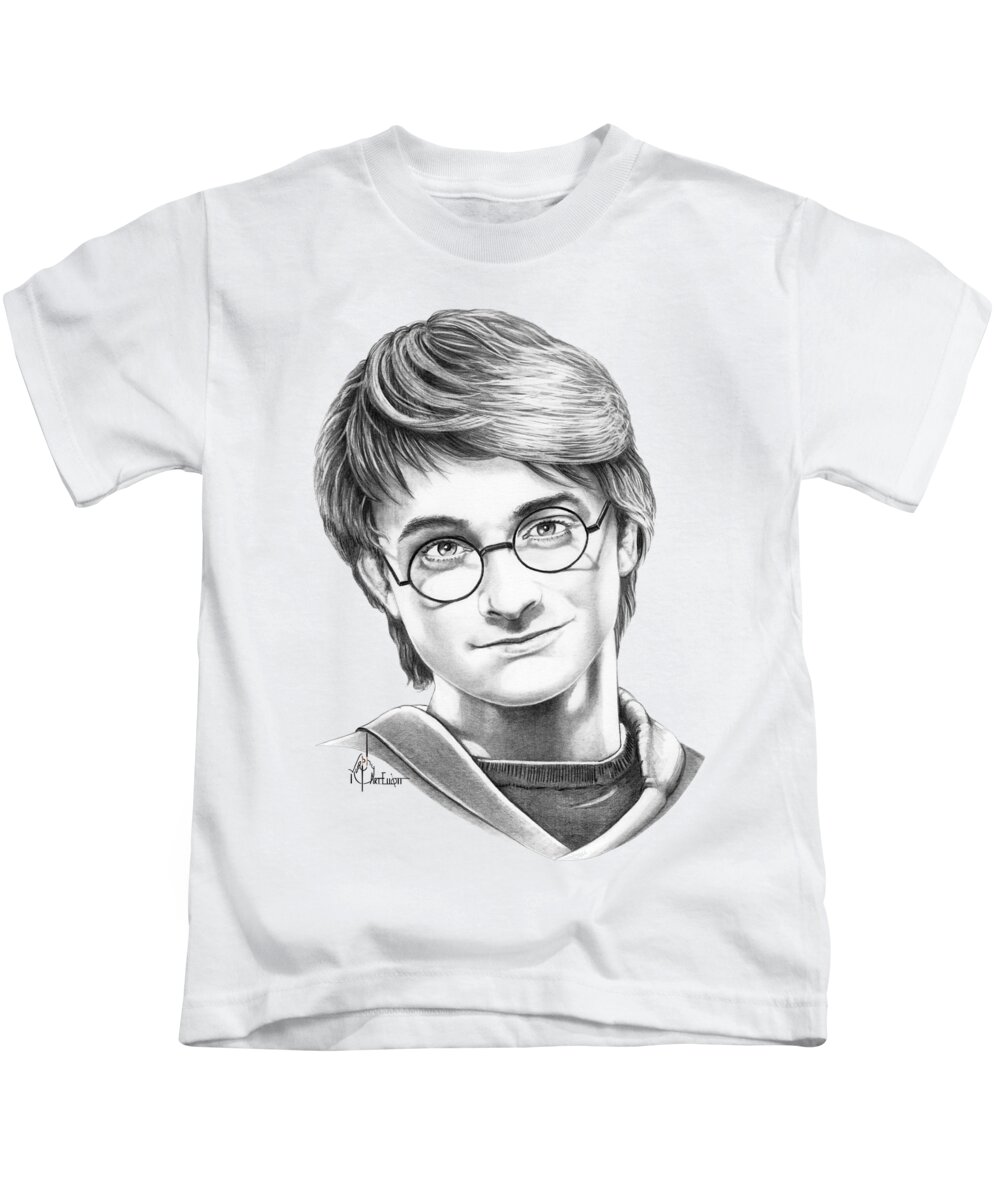 Harry Potter Kids T-Shirt by Murphy Elliott - Murphy Art Elliott - Website
