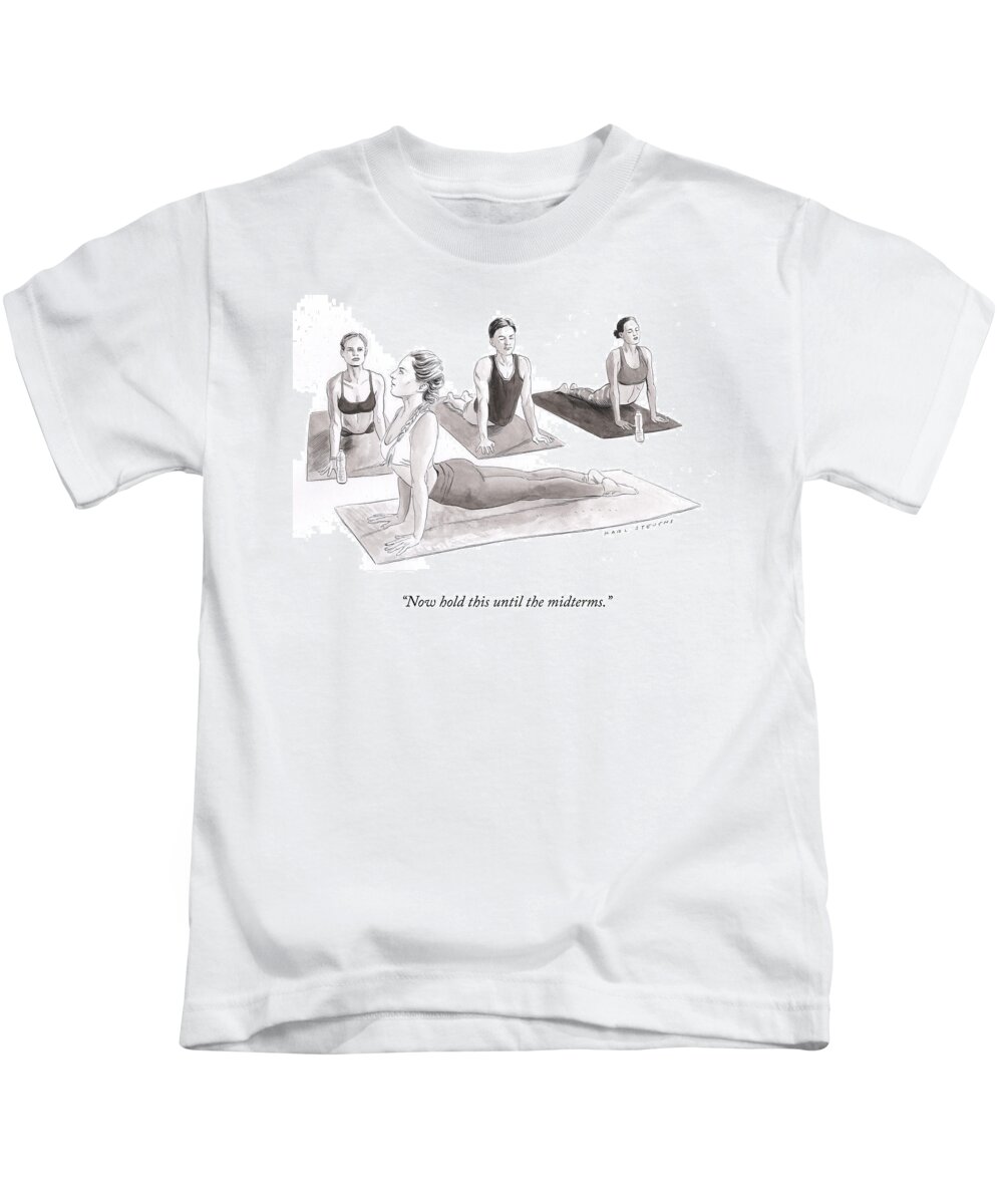 Now Hold This Until The Midterms. Kids T-Shirt featuring the photograph Hold This Until the Midterms by Karl Stevens