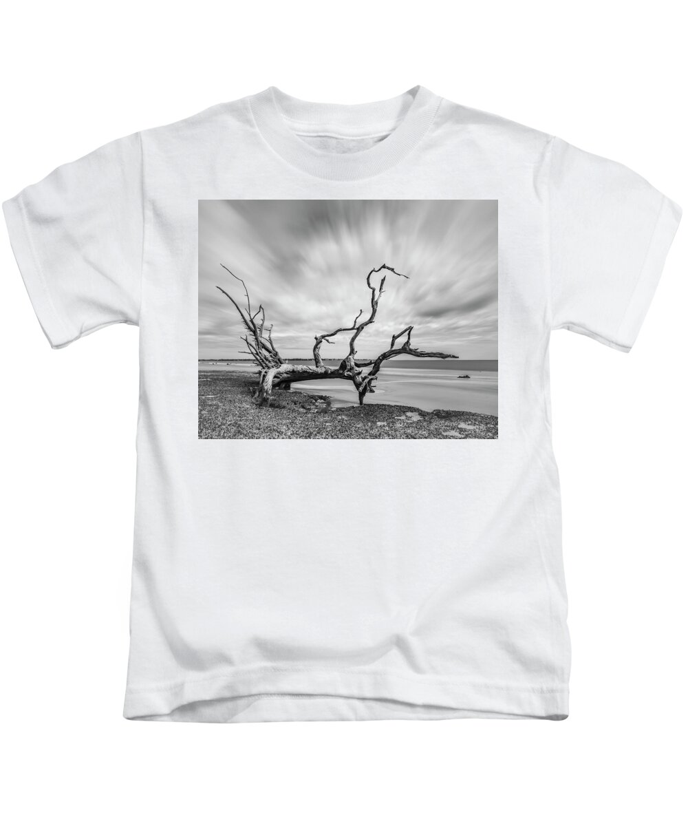Jekyll Island Kids T-Shirt featuring the photograph Looking Out by Ray Silva