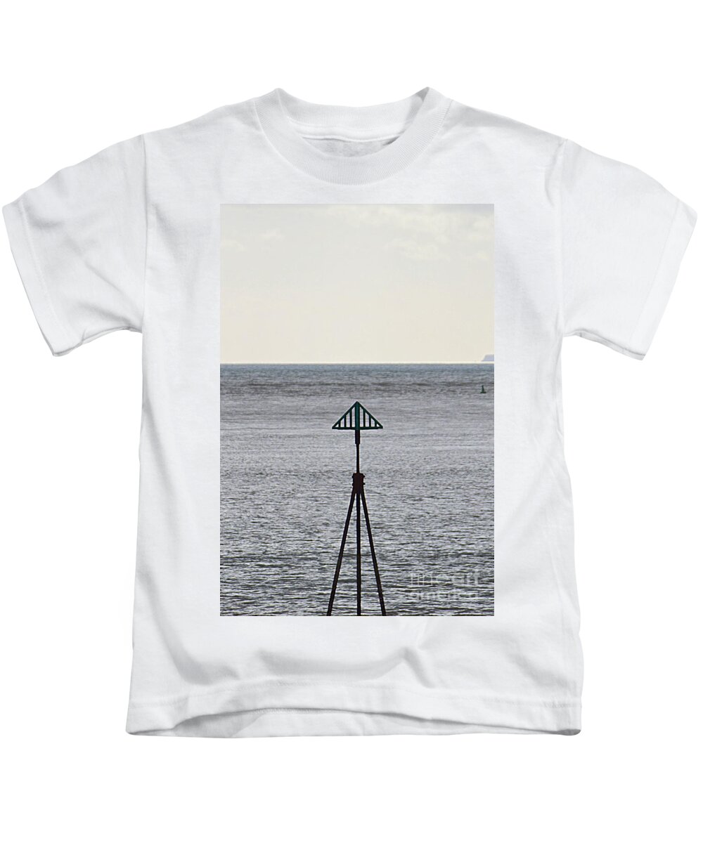 Marker Kids T-Shirt featuring the photograph Marker by Andy Thompson