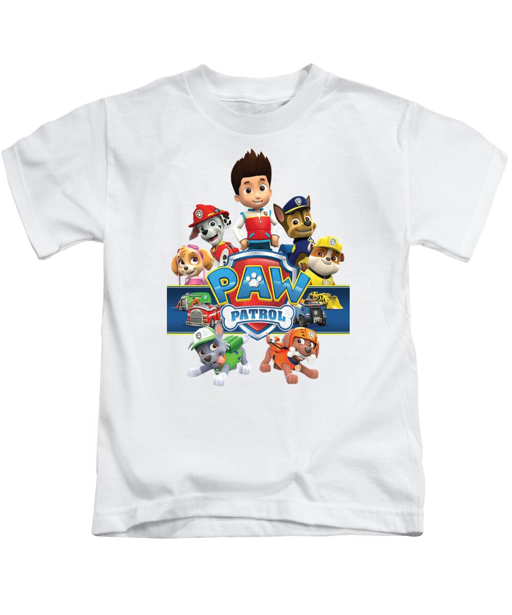 by Pixels Jr - T-Shirt Patrol Kids Cholil Paw