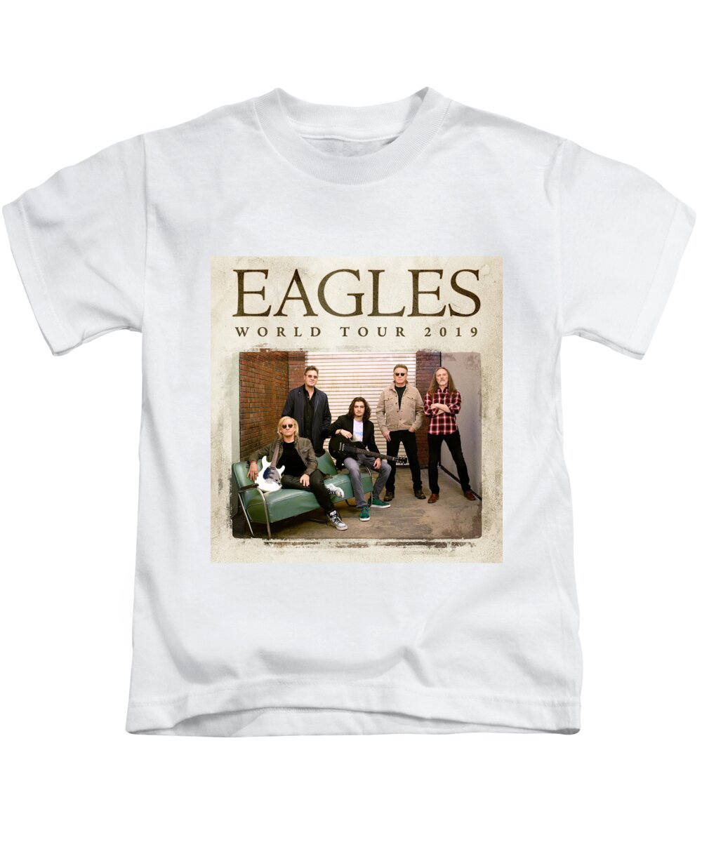 Official Mens The Eagles Band T-Shirt Short Sleeve 