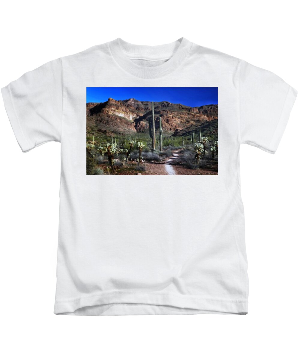 Mountain Kids T-Shirt featuring the photograph The Wilderness Calls by Hans Brakob