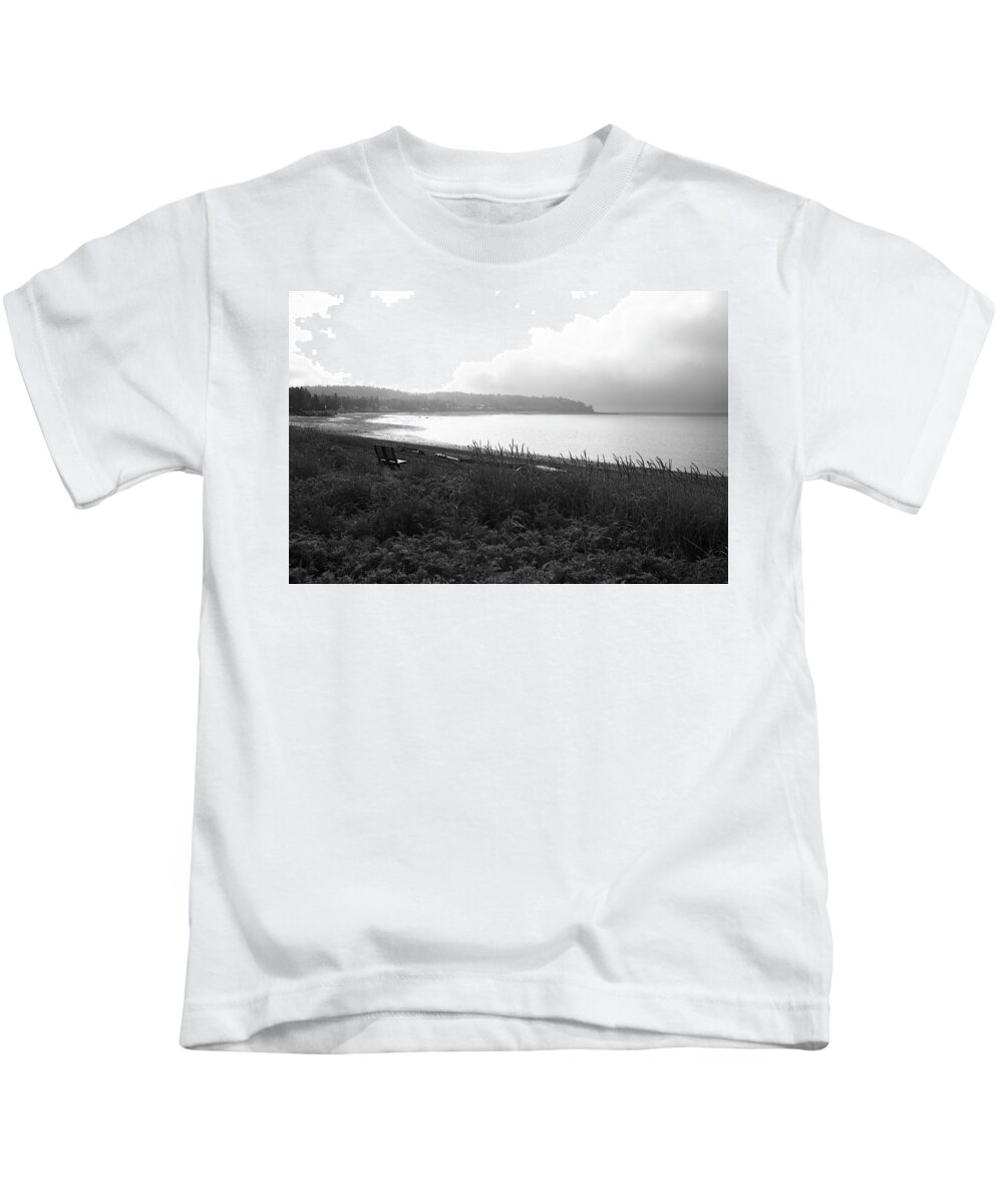 Lighthouse Kids T-Shirt featuring the photograph Room with a View #1 by Alan Norsworthy