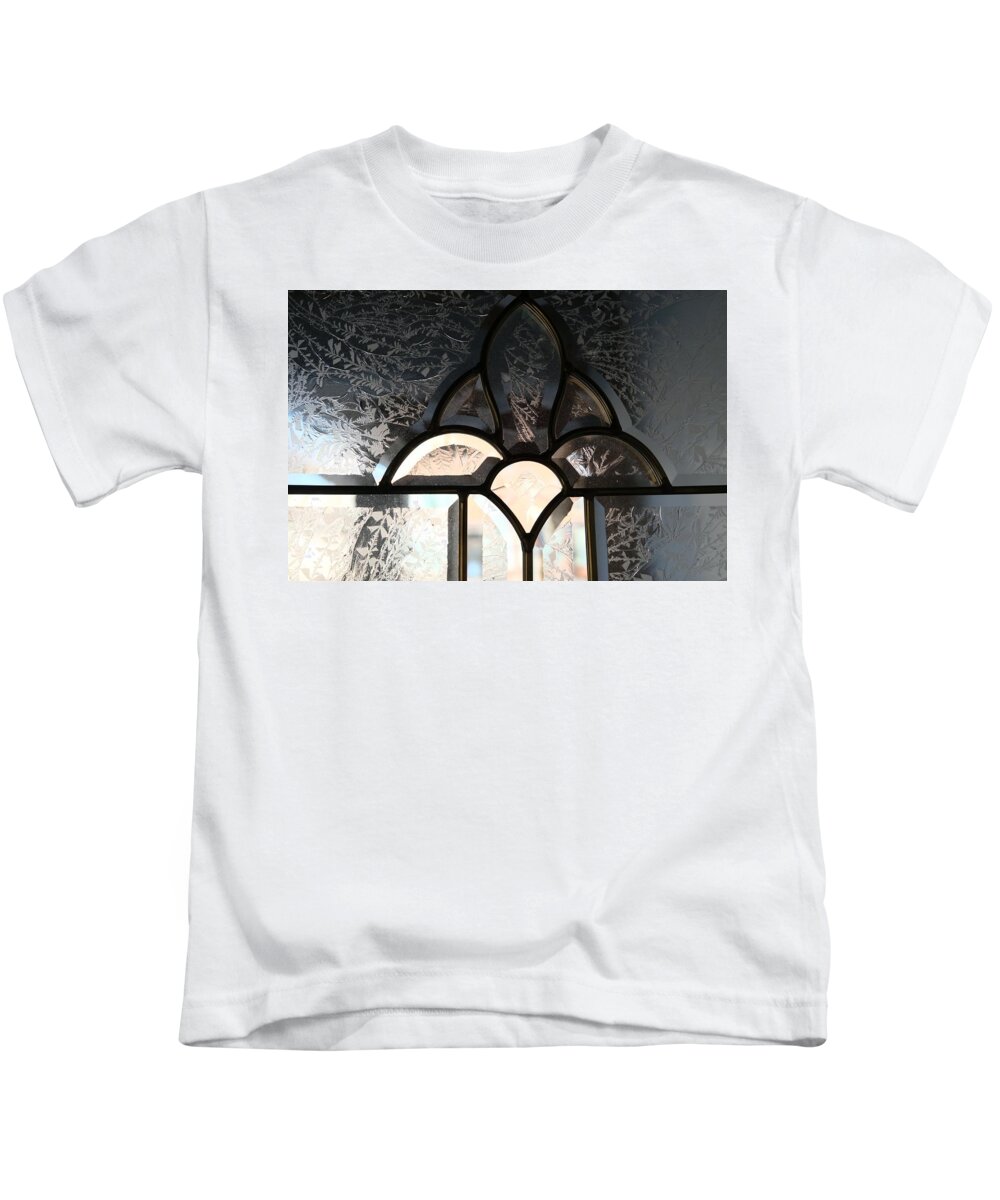  Kids T-Shirt featuring the photograph Spiritual Window #1 by Neema Lakin-Dainow