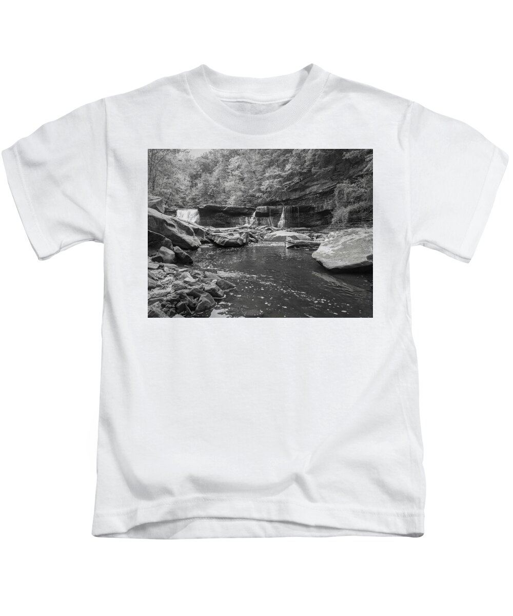  Kids T-Shirt featuring the photograph Great Falls by Brad Nellis