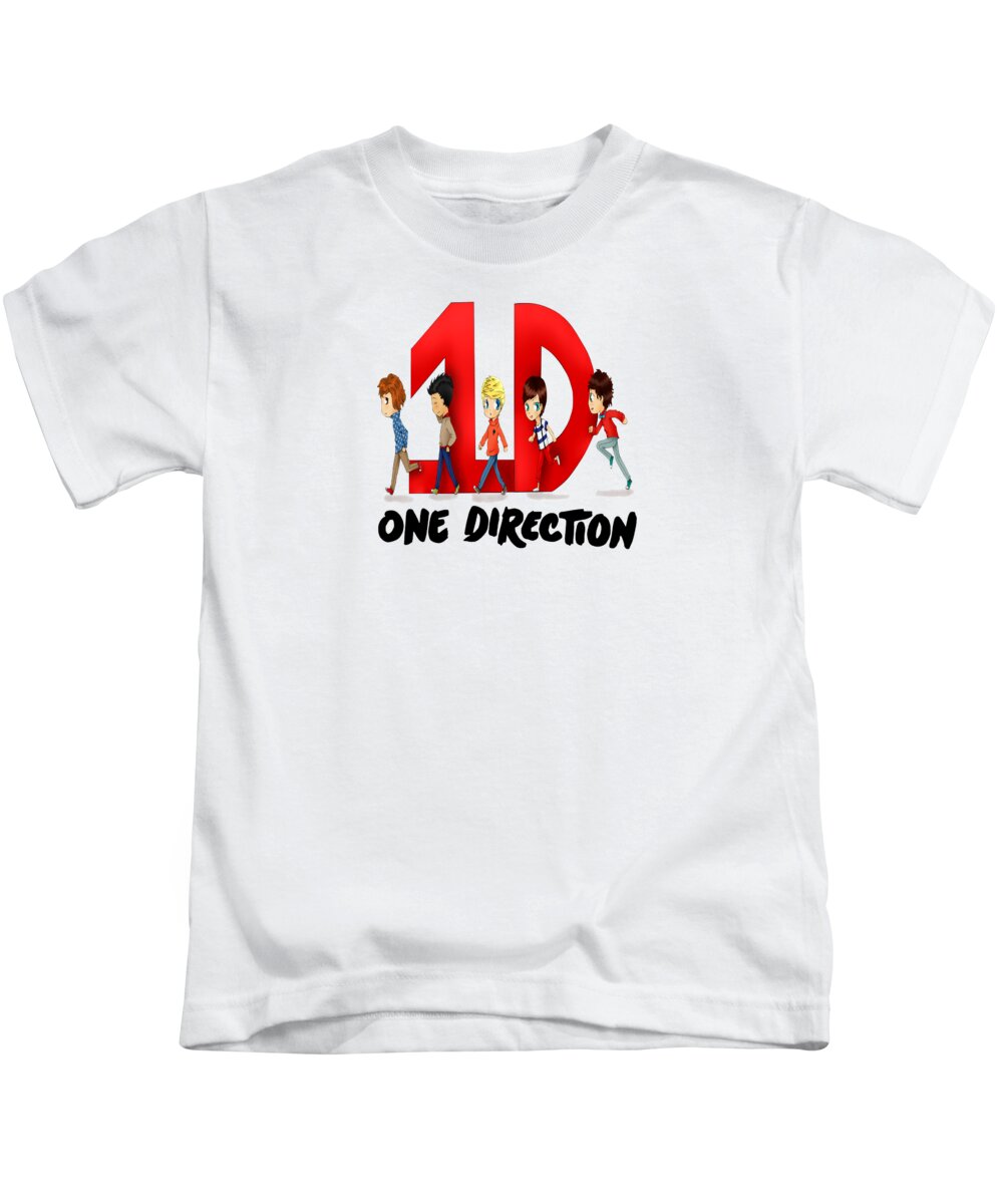 One Direction 1D Harry Styles Zayn Malik Niall Horan Liam Payne Louis  Tomlinson #17 Kids T-Shirt by Gohu Saiki - Pixels