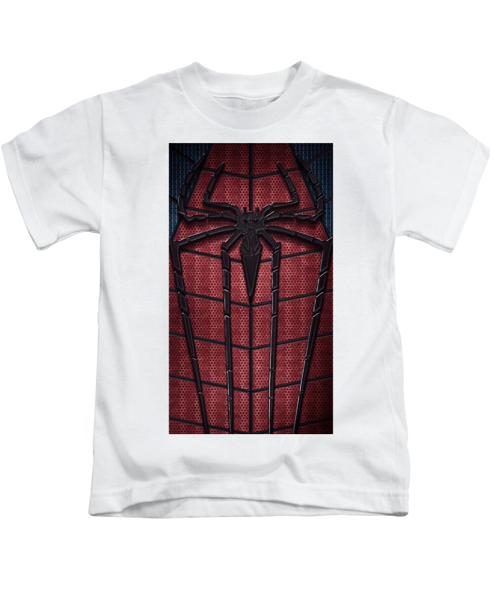 Logoshirt Kids Shirt Marvel-The Amazing Spider-Man Mask Camiseta para Niños