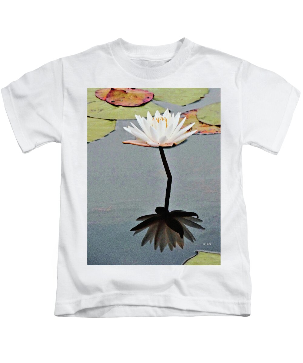 Landscape Kids T-Shirt featuring the photograph A Perfect Flower 300 by Sharon Williams Eng