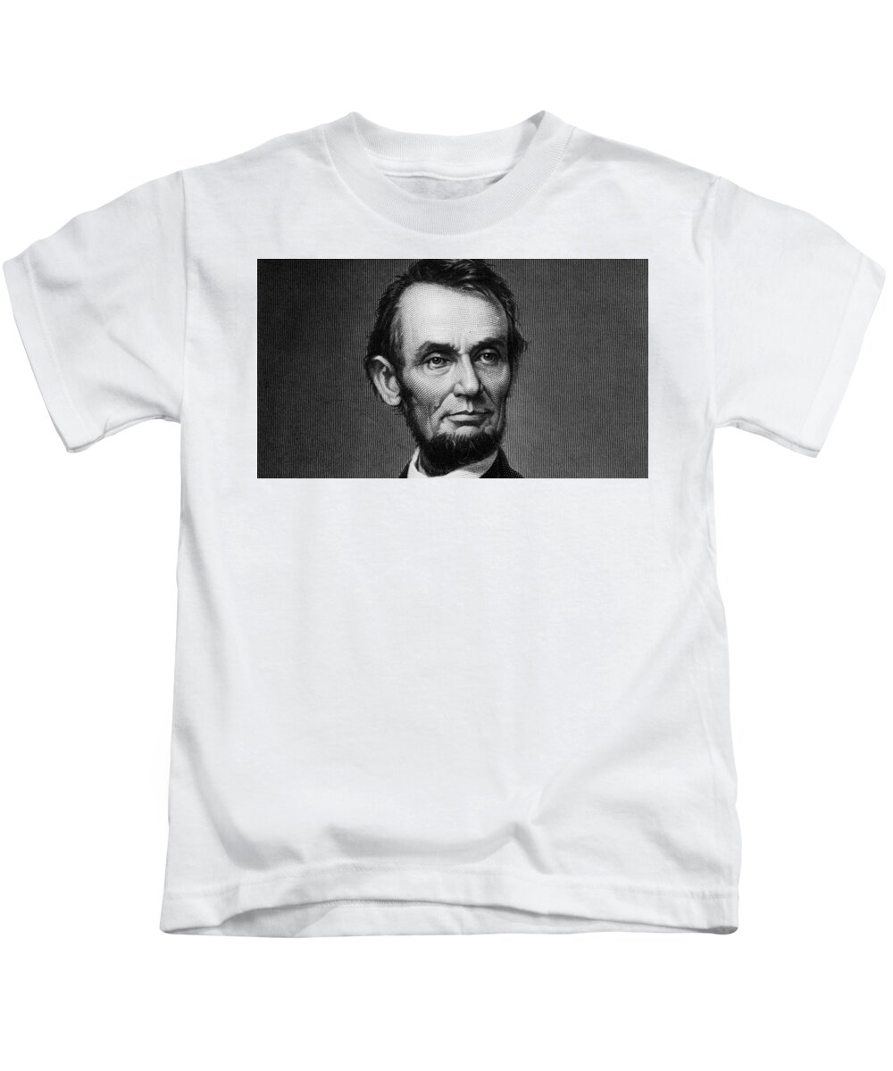 Abe Kids T-Shirt featuring the photograph Abe Lincoln by Action