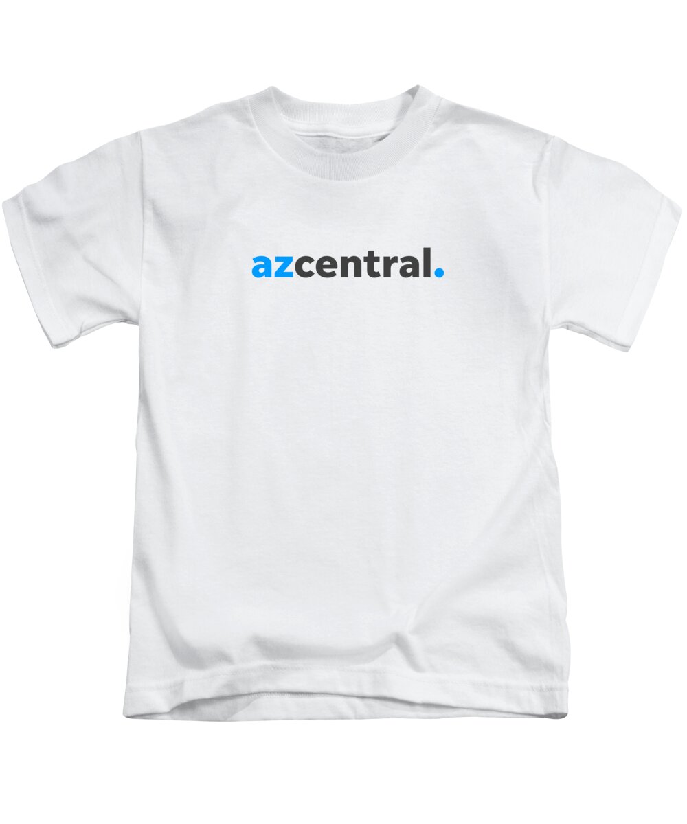 Phoenix Kids T-Shirt featuring the digital art azcentral Color Logo by Gannett Co