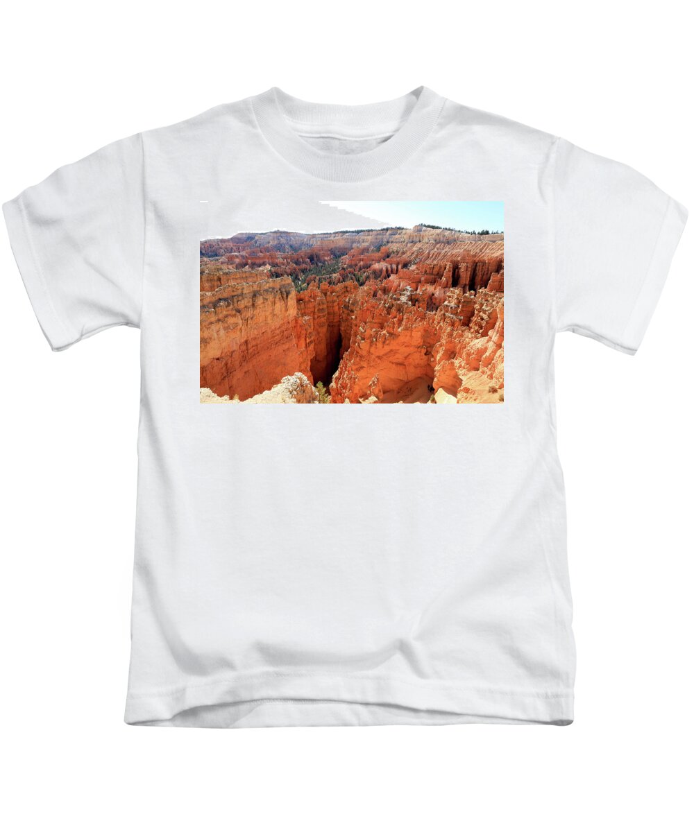 Bryce Canyon National Park Kids T-Shirt featuring the photograph Bryce Canyon National Park by Richard Krebs