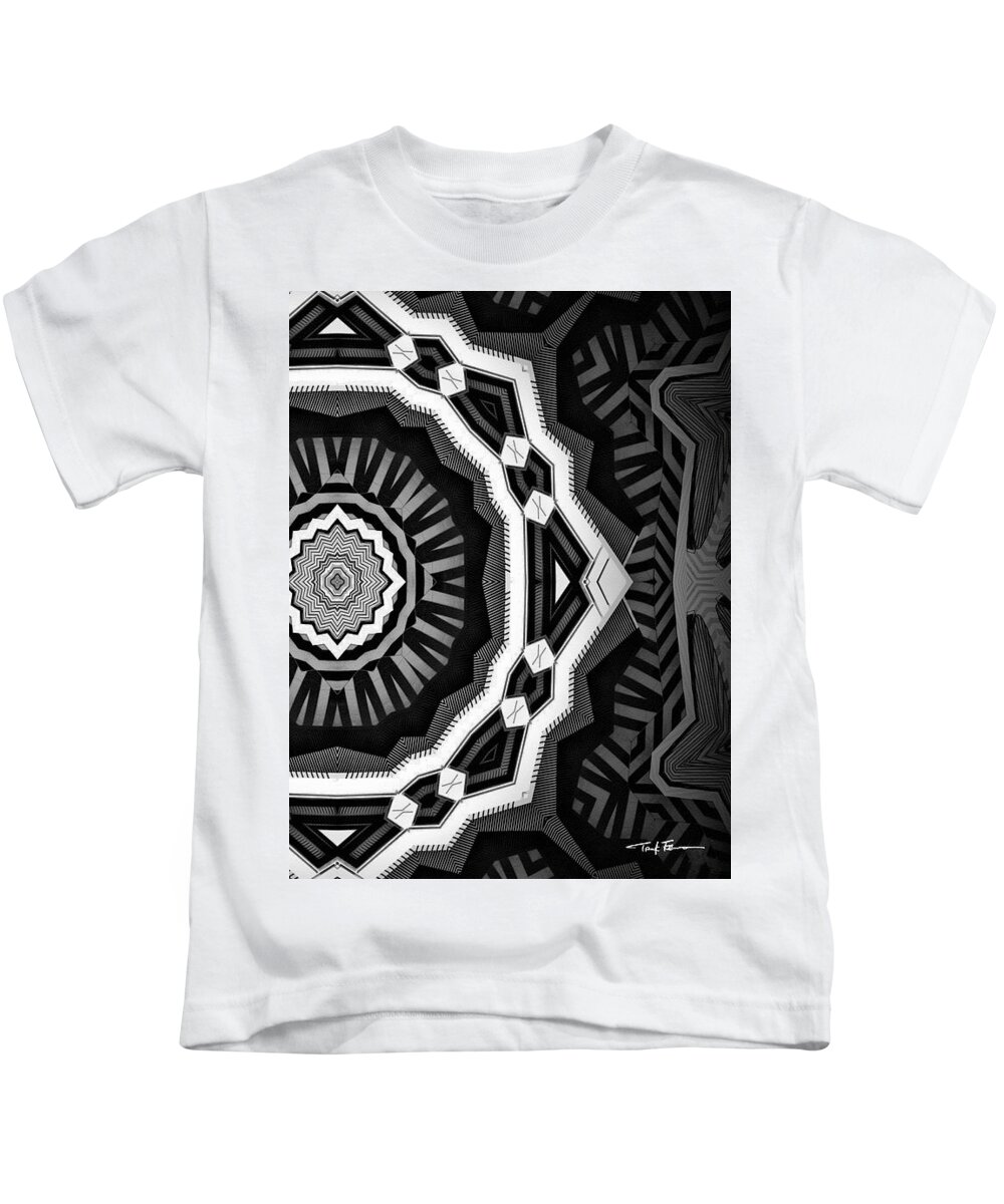 Art Deco Kids T-Shirt featuring the photograph Deco Two by Trask Ferrero