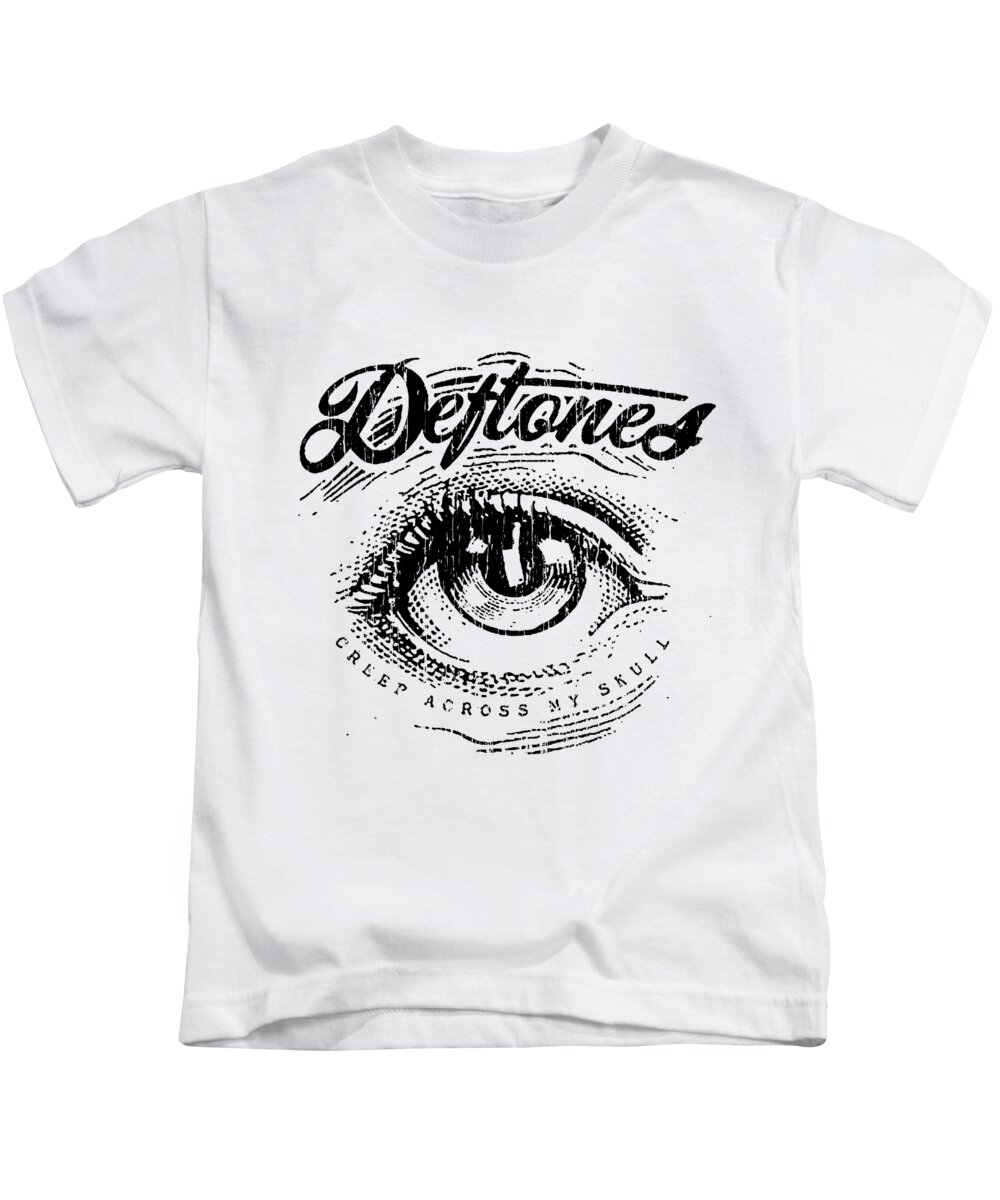 Deftones Kids T-Shirt Rose Art - Pixels