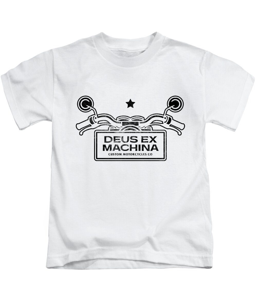 Deus Ex Machina Motor Kids T-Shirt by James S Lucas Pixels