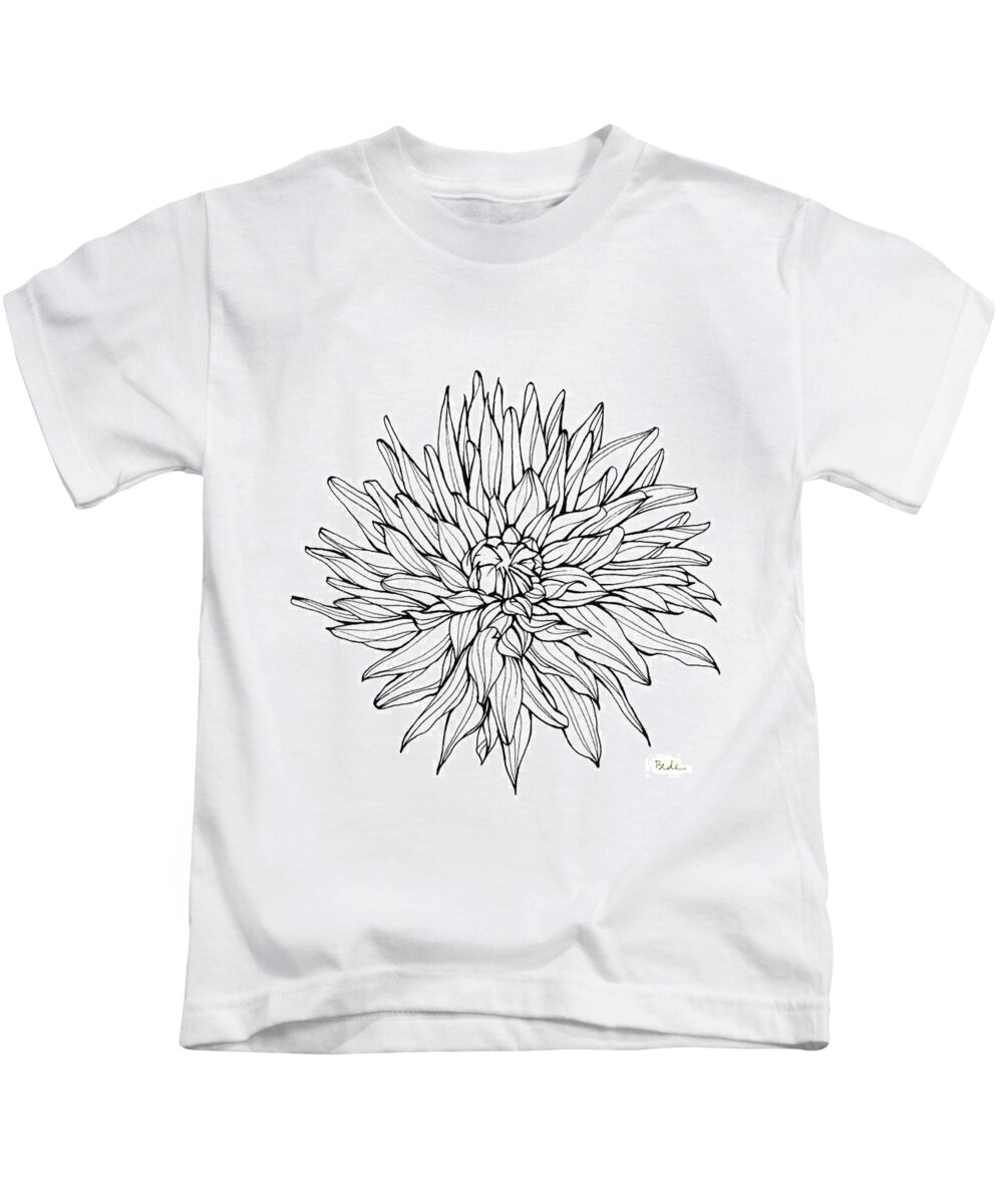 Dragonberry Kids T-Shirt featuring the painting Dragonberry by Catherine Bede