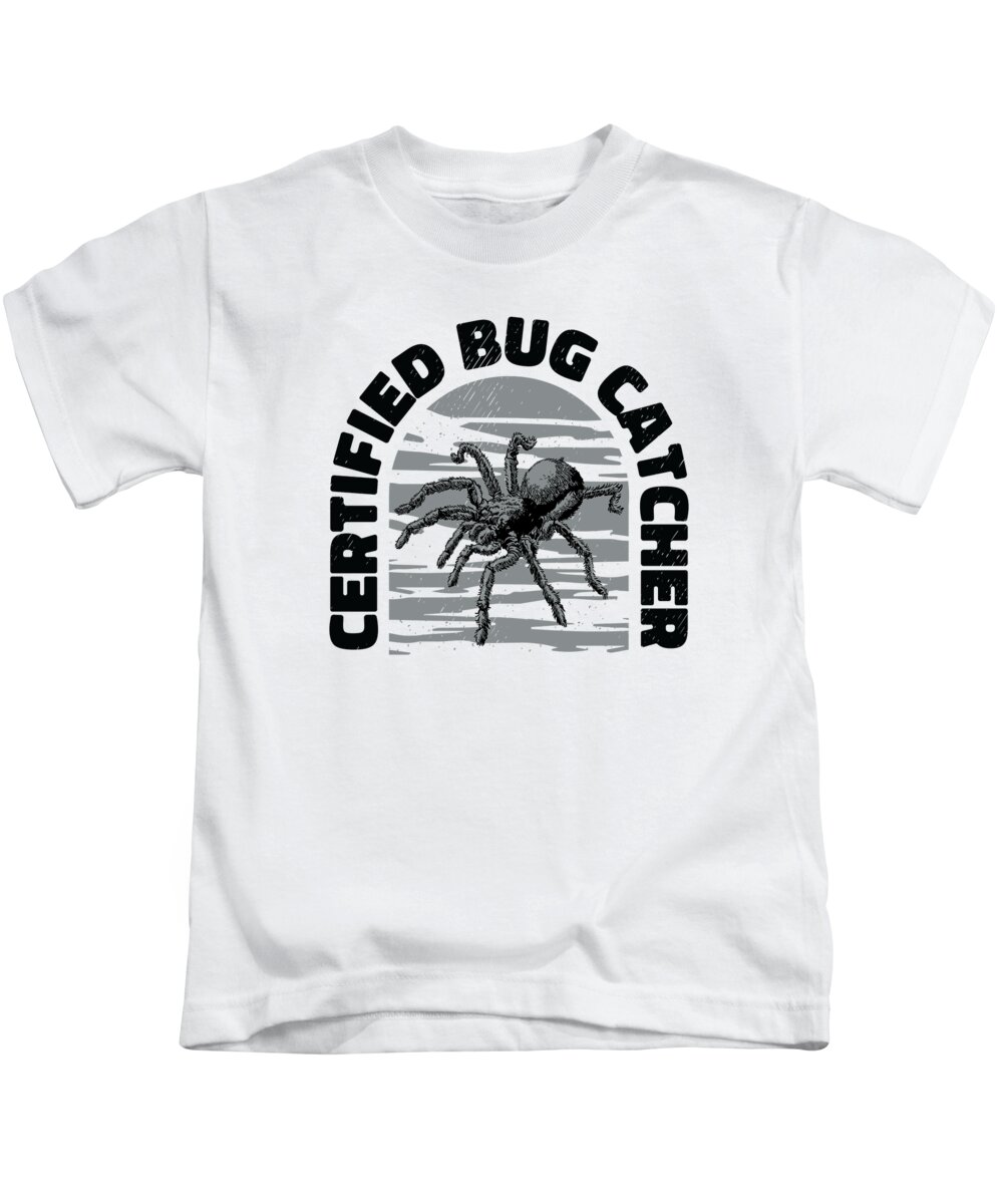 Insects Kids T-Shirt featuring the digital art Insects Bug Catcher Bug Entomologist Arthropod by Toms Tee Store