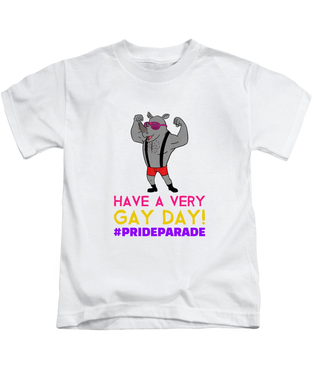 Pride Parade Sexy Muscled Funny Lgbt Gift Gay Lesbian Support For Him Men T-Shirt by Funny Gift Ideas - Pixels
