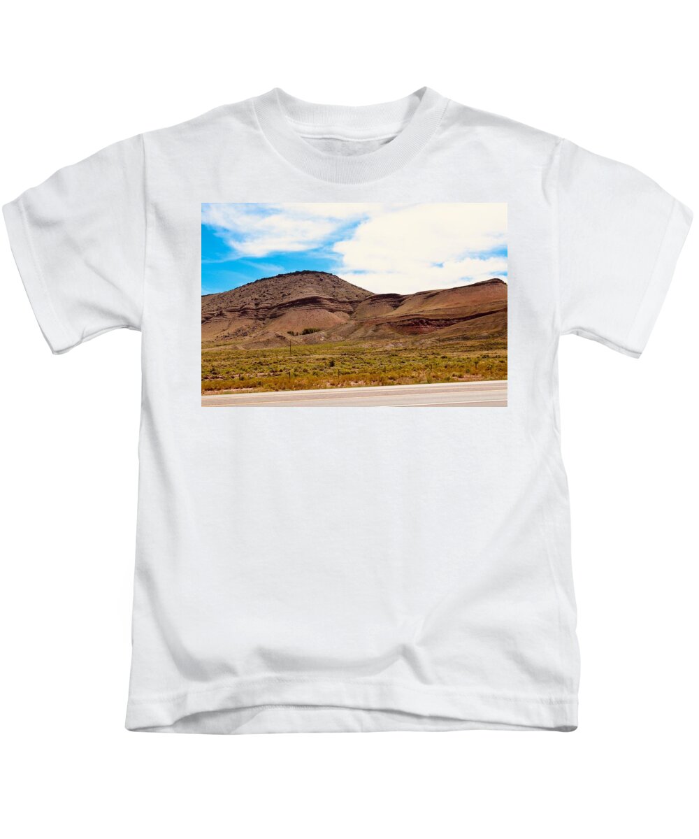 Blue Sky Kids T-Shirt featuring the photograph Look up, Rejoice by Yvonne M Smith