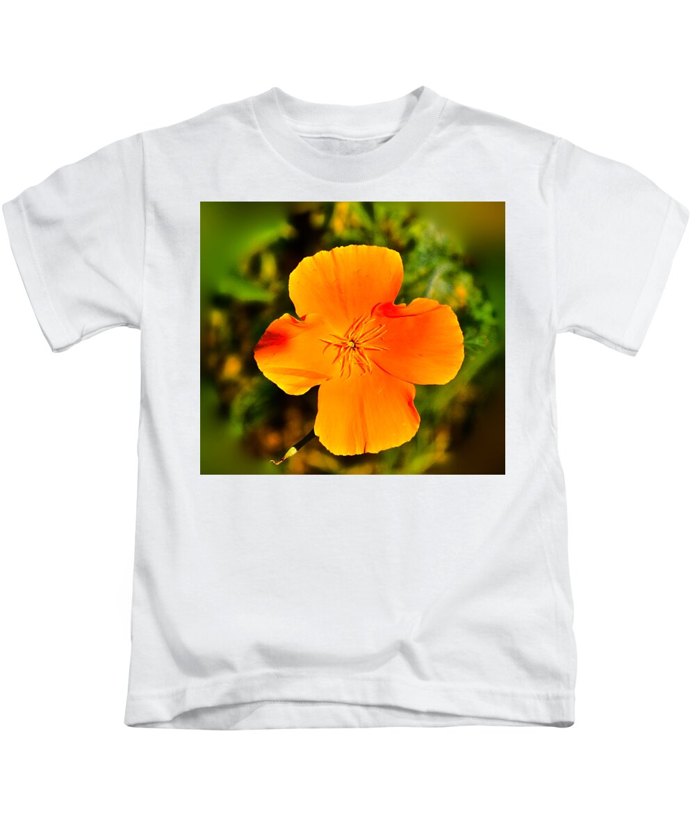 Flower Kids T-Shirt featuring the photograph Mission Bell by Joseph Thaler