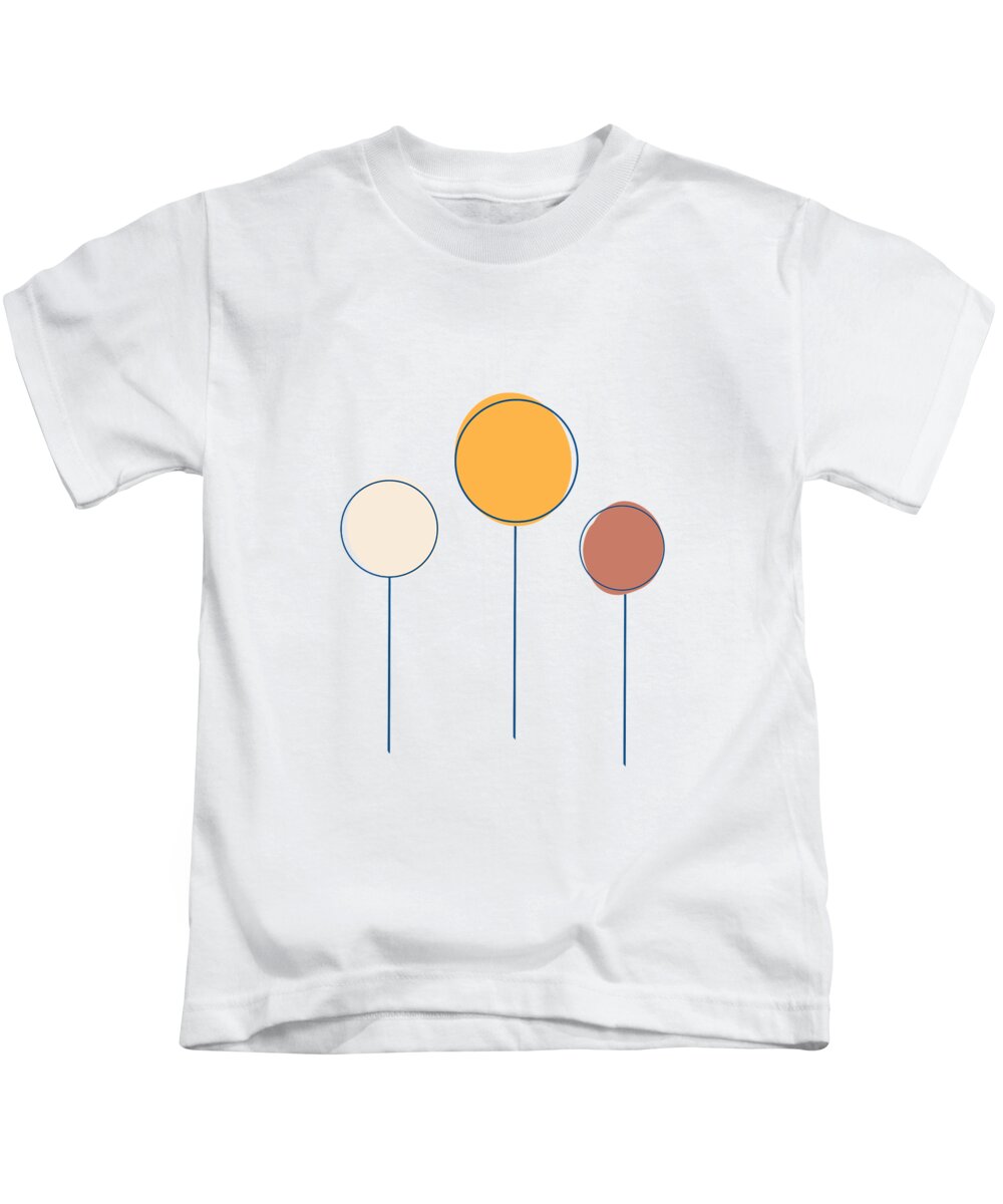 Modern Kids T-Shirt featuring the photograph Modern Lines Keeper Abstract by Ink Well